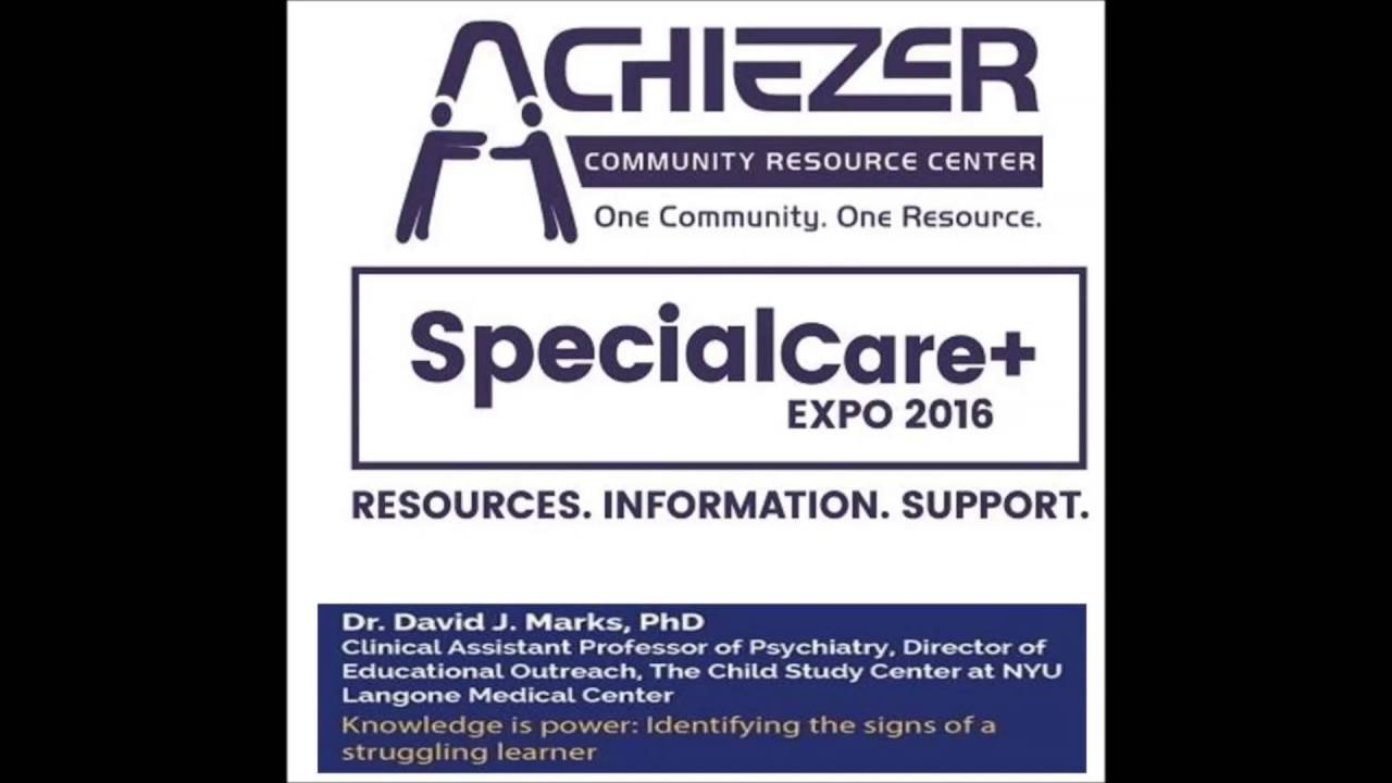 Achiezer SpecialCare: Dr. David J. Marks