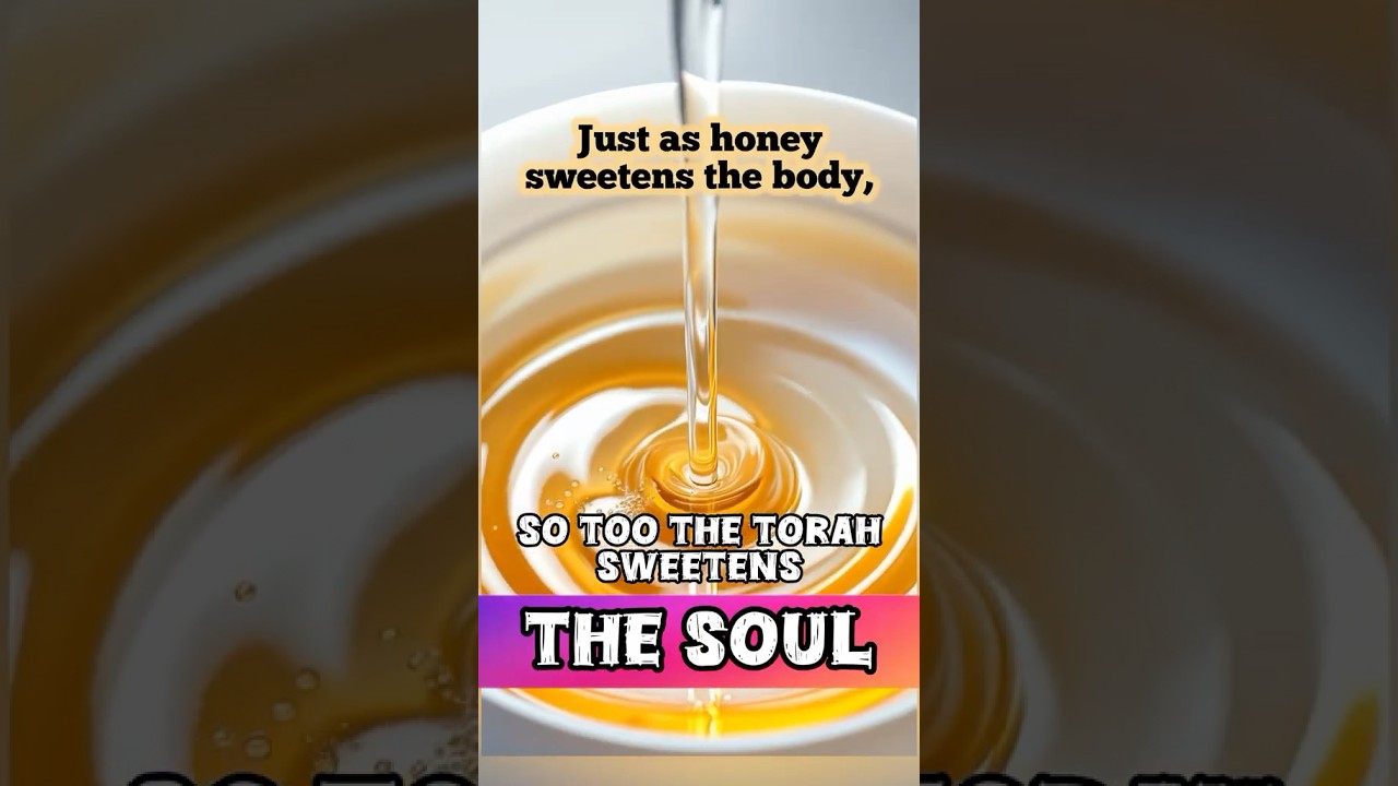 The Torah Sweetens The Soul