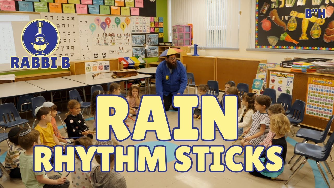 Rabbi B - Rain Rhythm Sticks