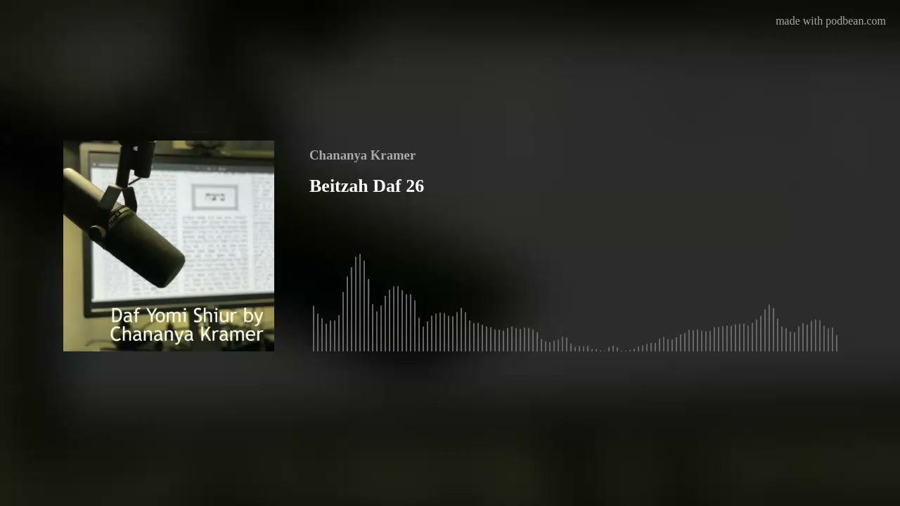 Beitzah Daf 26