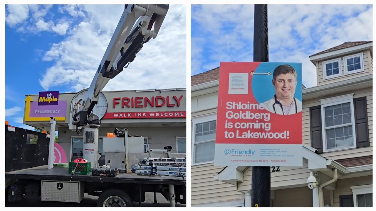 Shloime Goldberg is coming to Lakewood! What are these posters all about? | Friendly Urgent Care