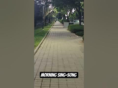 Morning sing-song