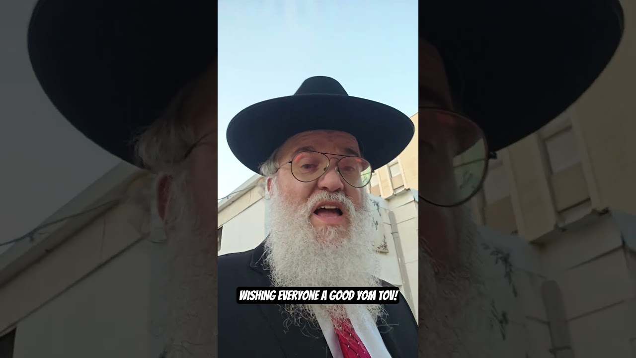 Wishing everyone a good Yom Tov!
