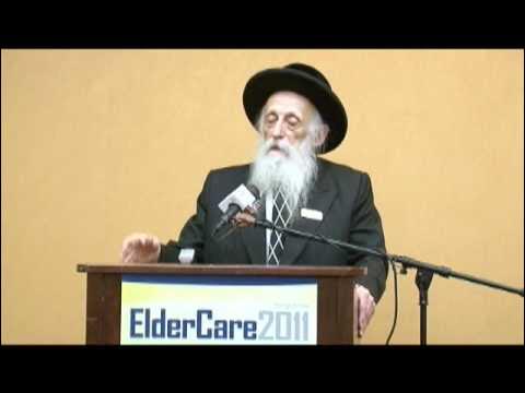 Achiezer Community Resource Center - Rabbi Dr. Abraham J. Twerski at ElderCare 2011 Part 2