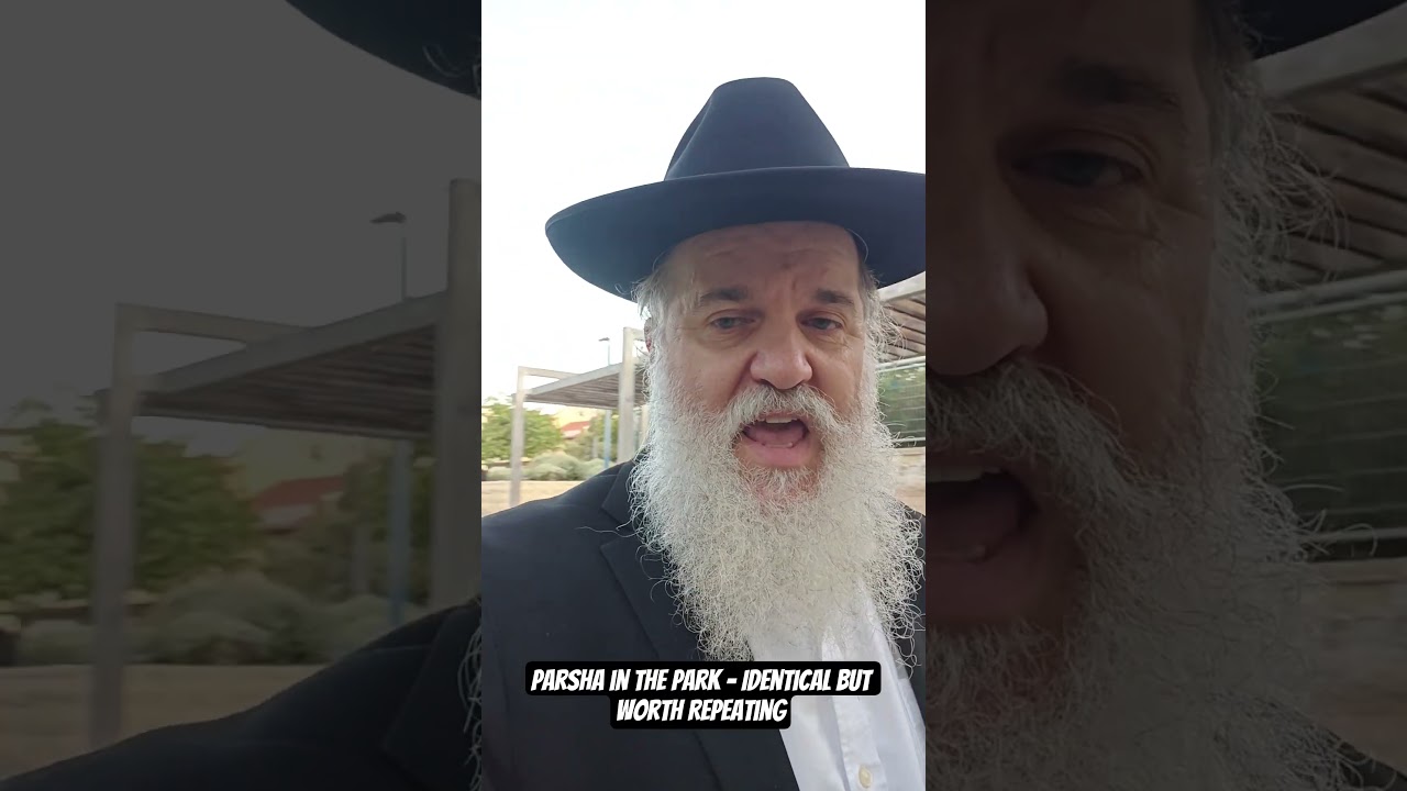 Parsha in the Park - Identical but worth Repeating