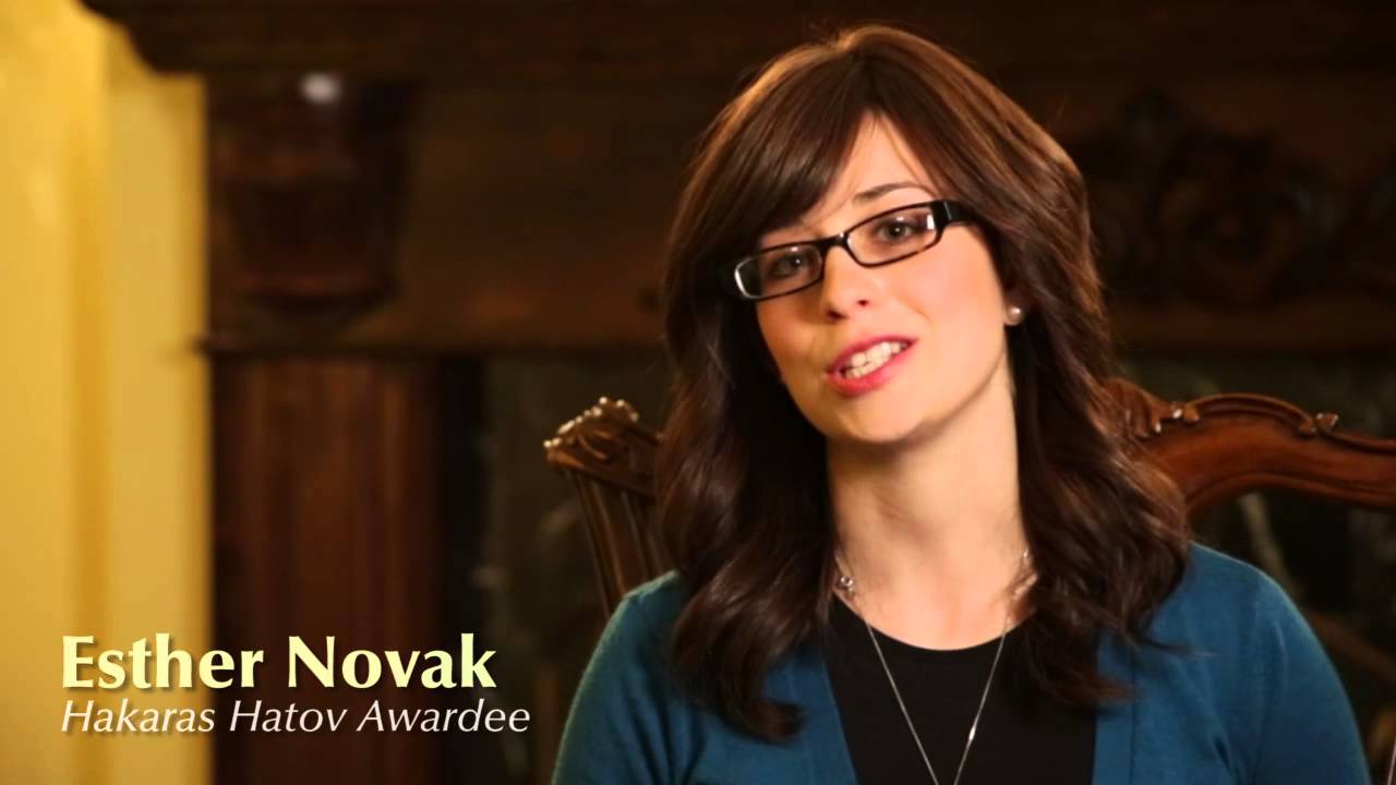 Achiezer: Yoni & Esther Novak- Hakaros Hatov Award