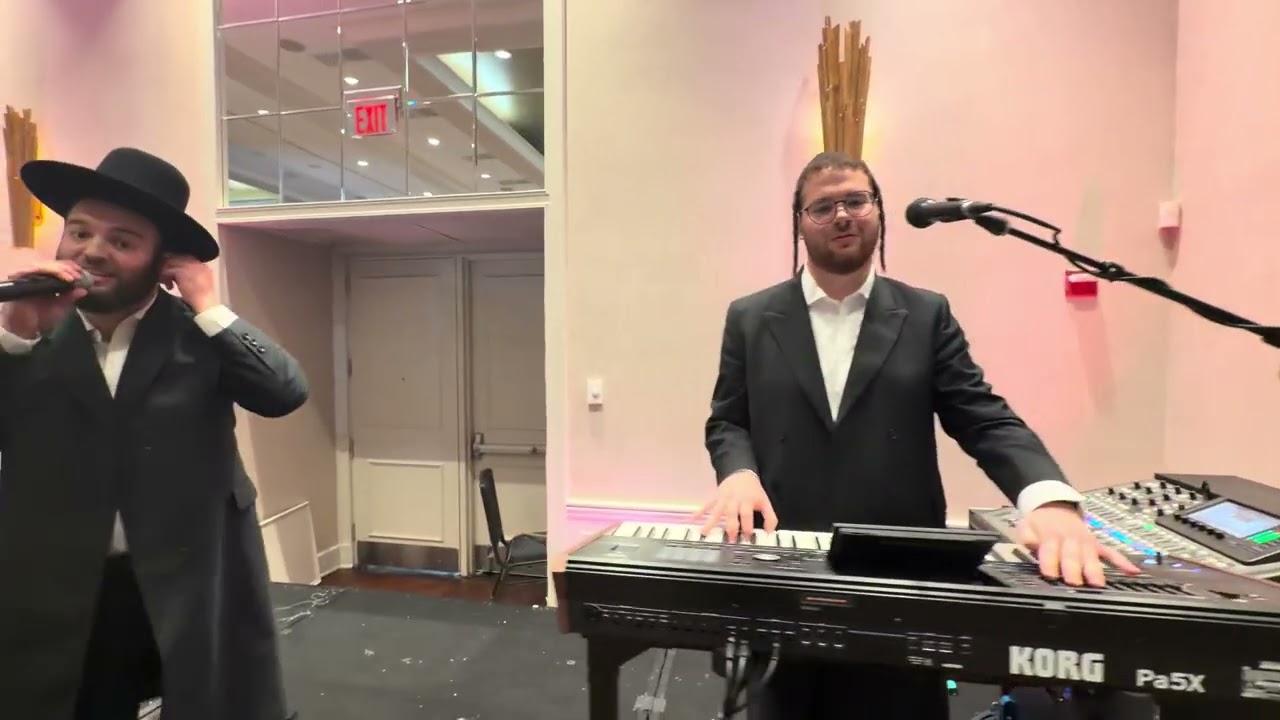 Motty breier on.the keys & Chaim Brown wedding Shaya Fish Sleepy Hollow