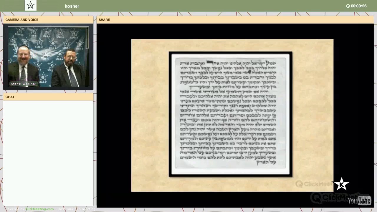 09-08-2014 - Rabbi Ayson Englander Reviews Pasul "Unfit" Mezuzos