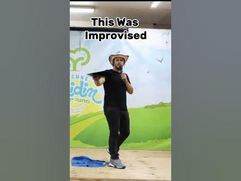 improvising in middle of a magic show