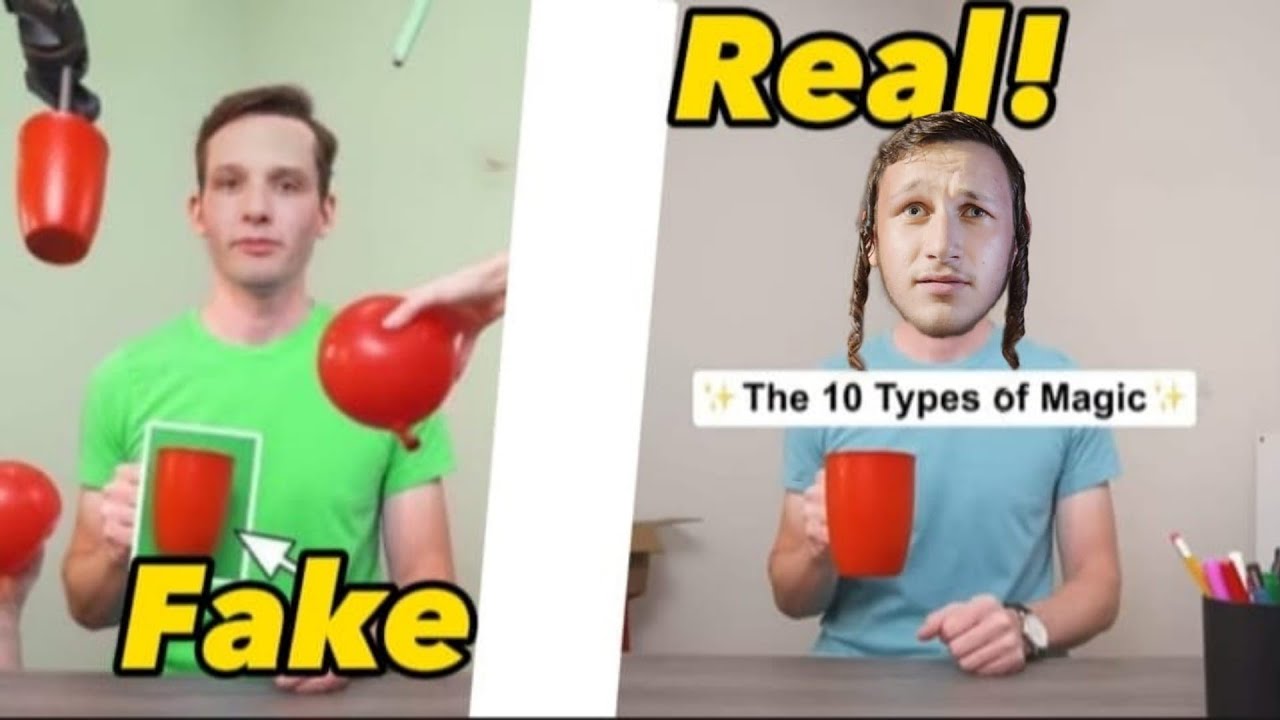 10 Types of Magic (No camera tricks!)
