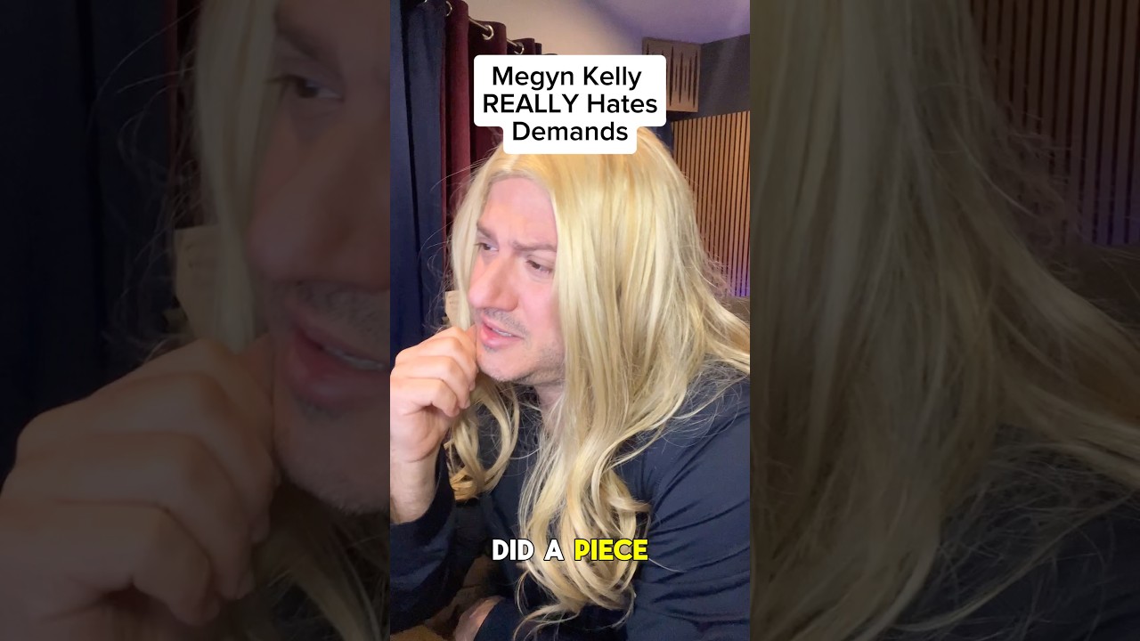 Megyn Kelly Really Hates Demands #shorts #megynkelly #comedy #satire #impression #parody