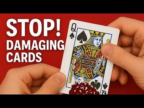 How to open a deck of cards