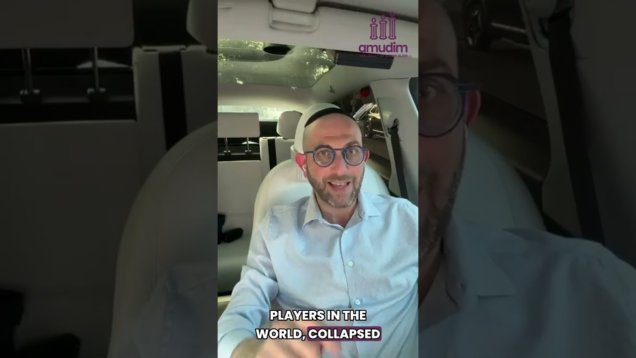 Moshe Rabbeinu says: "I cannot carry this alone."