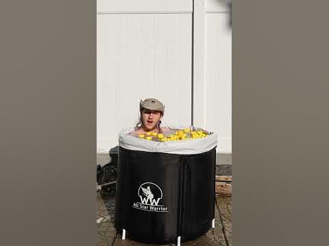 Taking A ice Bath #day27