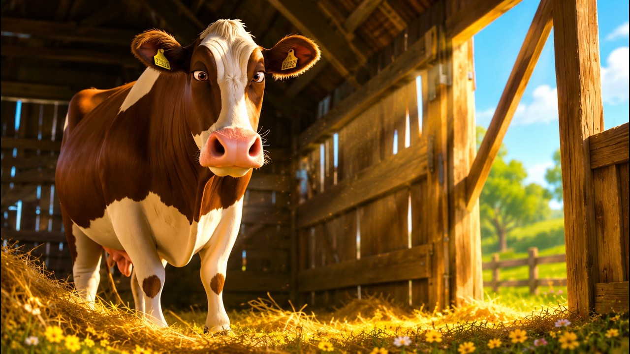 The Cow That Refused to Work on Shabbat - Tales of The Righteous Illustrated by AI