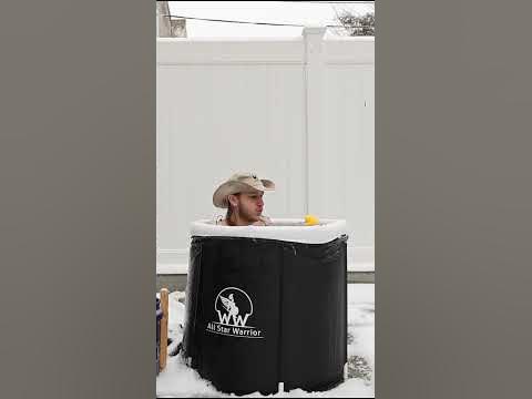Taking a ice Bath #day7