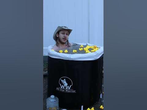 Taking a Ice bath #day24