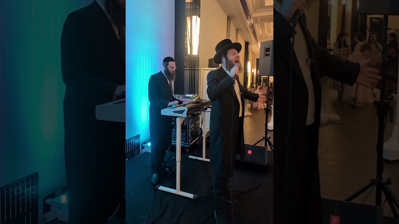 "Singing 'Hashivenu' composed by Hanan Ben Ari at a wedding tonight. #jewishmusic