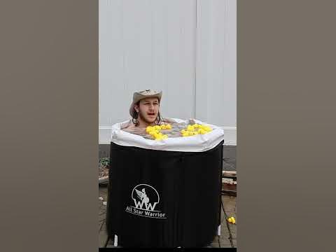 Taking a Ice bath #day29