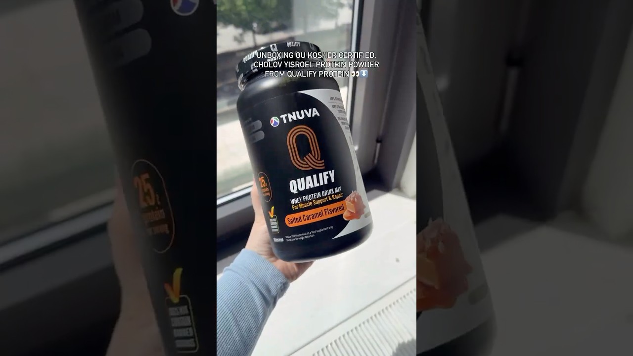 Unboxing OU Kosher Certified, Cholov Yisroel Protein Power from Qualify Protien