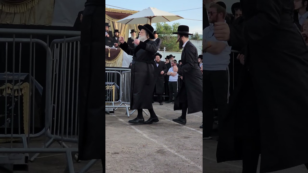 ההדלקה של האדמו"ר ממודז'יץ - ל''ג בעומר 2023