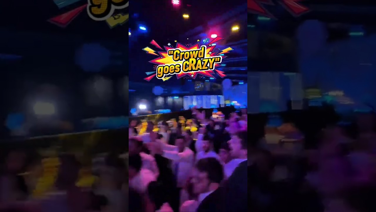 ככה קורעים את הרחבה This crowd literally lost their minds #music