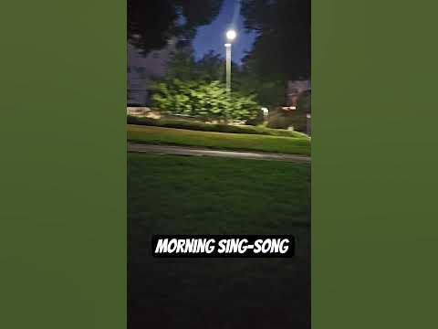 Morning sing-song