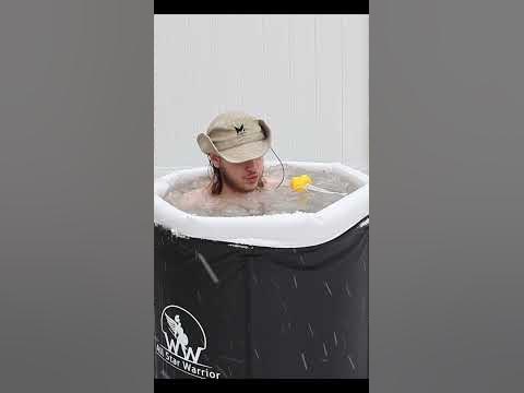 Taking a ice Bath #day10