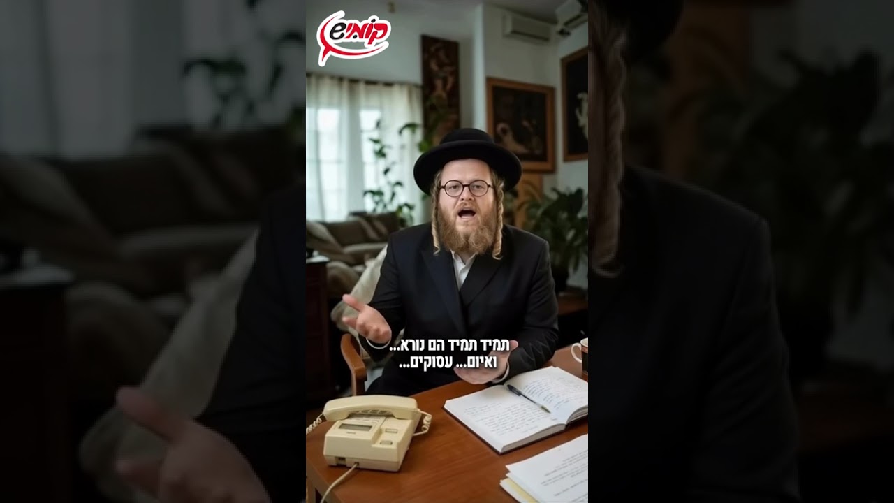 מכירים את אלו שתמיד "עסוקים"? האמת מאחורי השקר הכי נפוץ... 💤😂 #קומיש_היימיש #קומיש