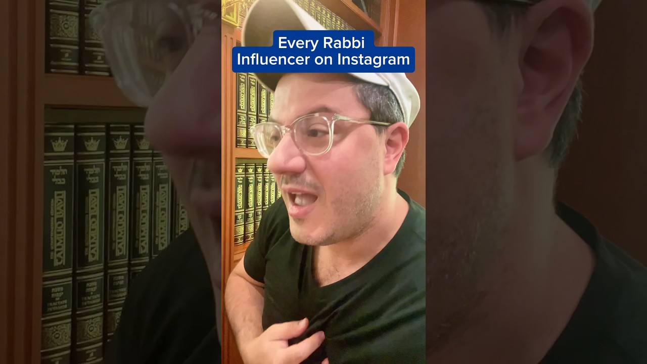 Every Rabbi Influencer on IG #shorts #comedy #parody #jewish #rabbi