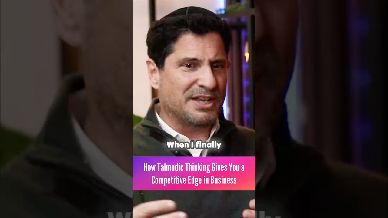 How Talmudic Thinking Gives You a Competitive Edge in Business
