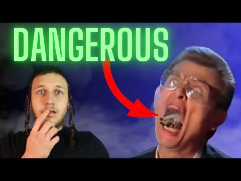 The magician that ATE CIGARETTES