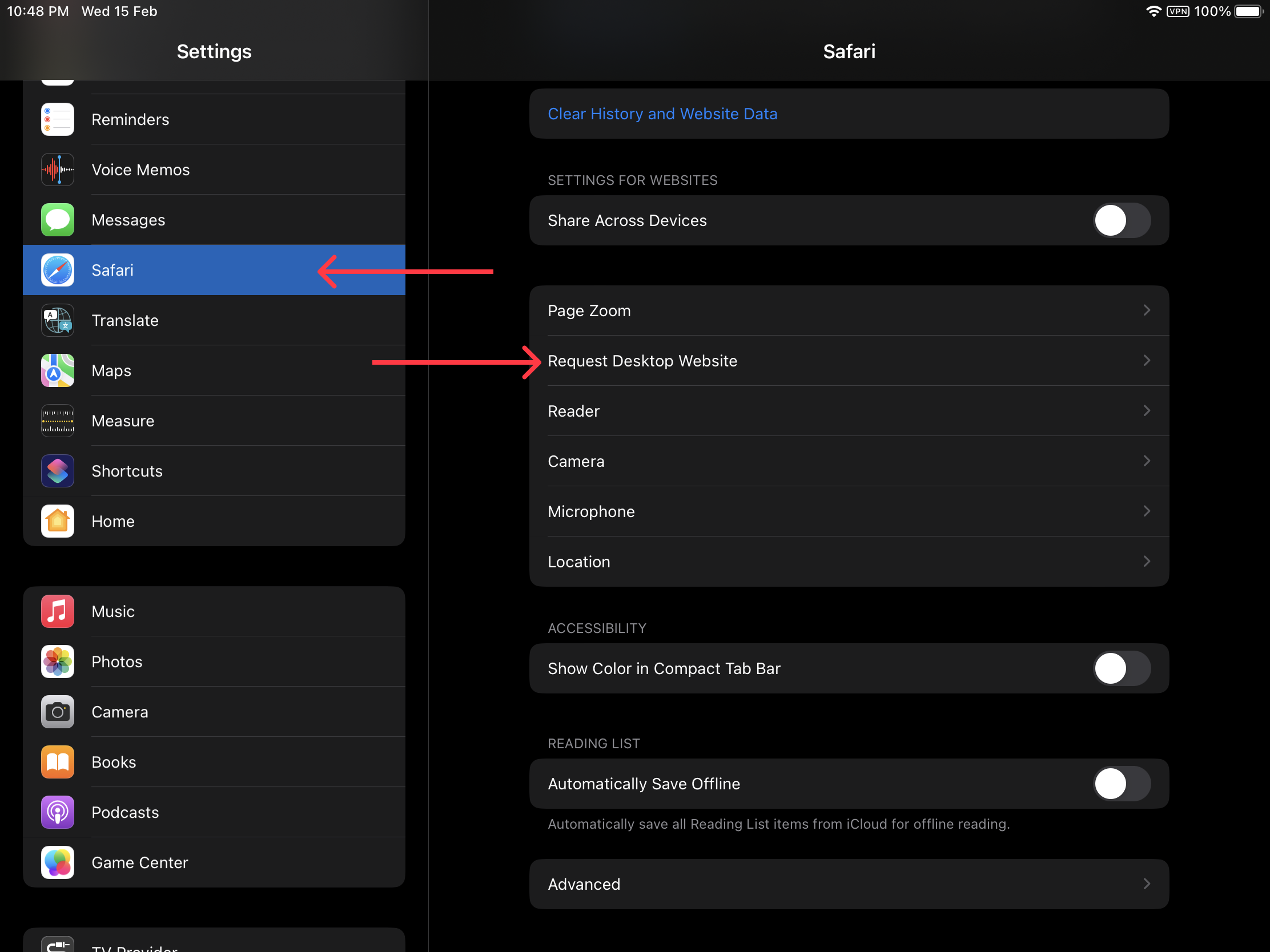 LOAD ALL SITES IN MOBILE MODE