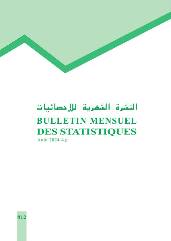 Bulletin Mensuel de la Statistique, Août 2024