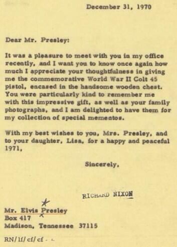 Nixon Letter