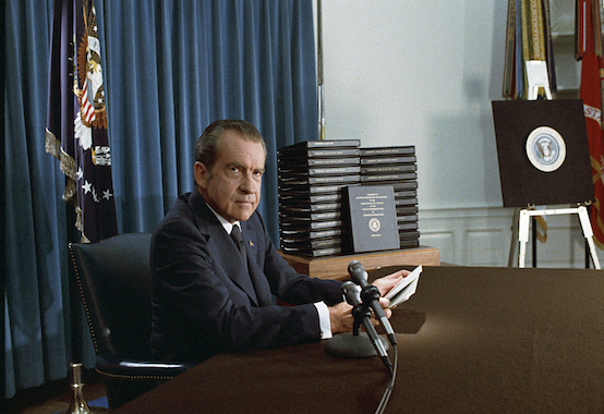 Nixon Addresses The Nation