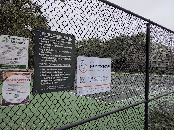 Public Tennis Court at Hazel Parker Playground - Image 2