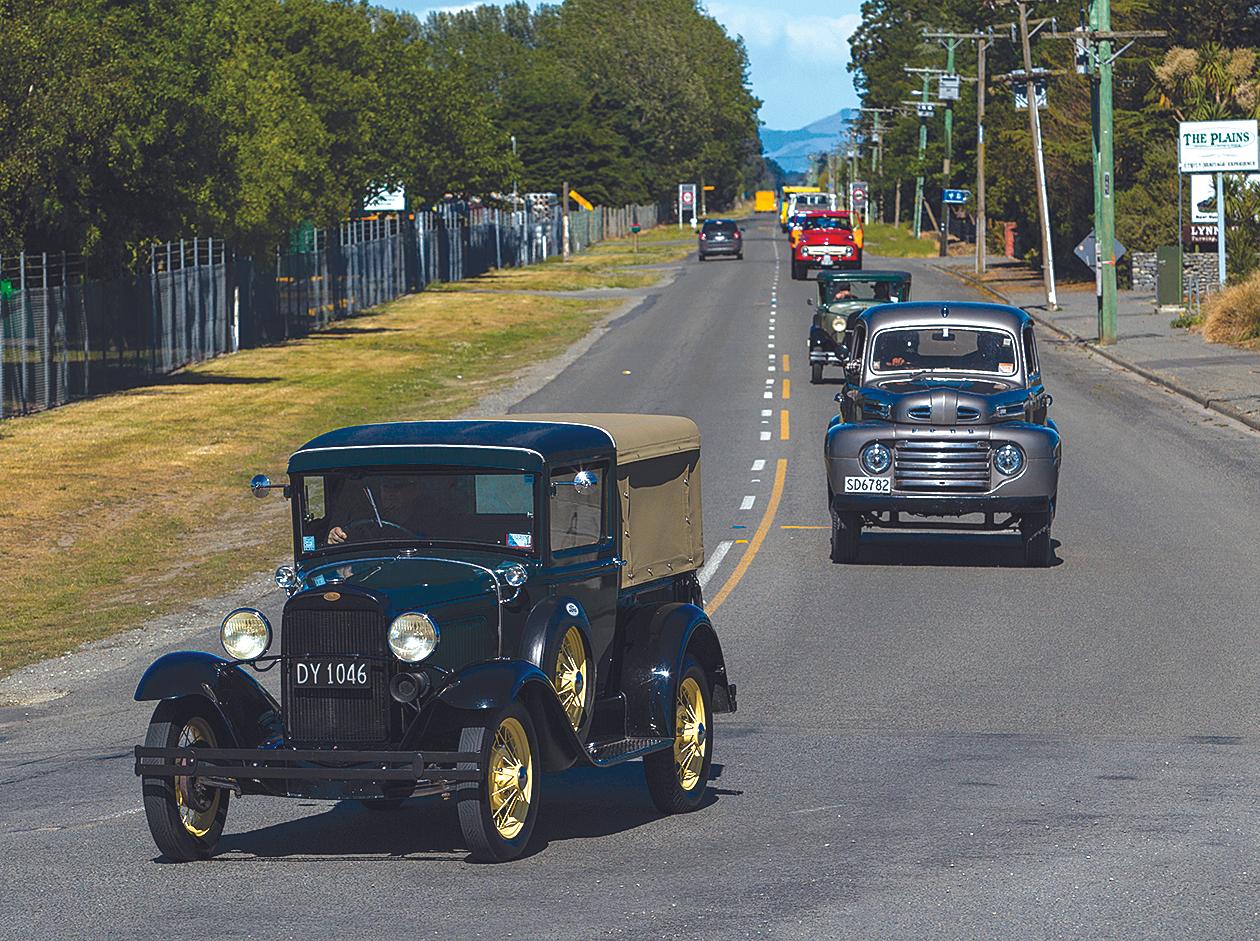 Vintage car club rally