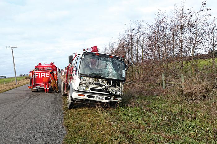 Power Outage After Truck Hits Power Pole