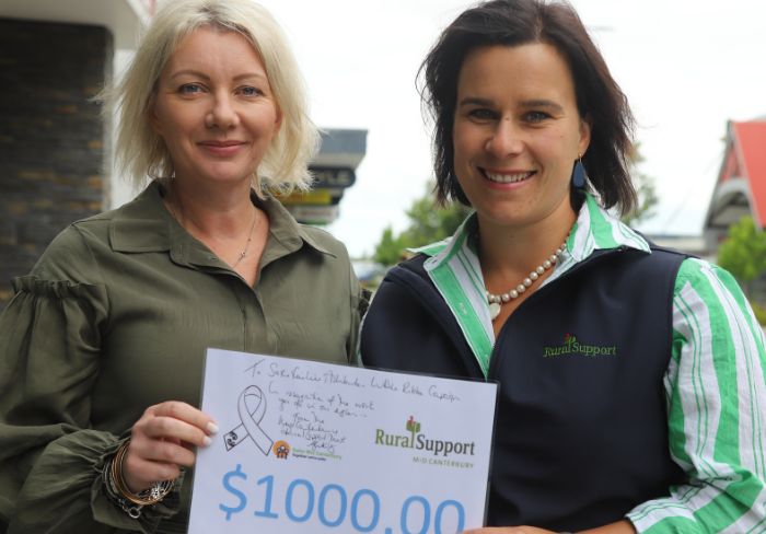 Generous support for White Ribbon