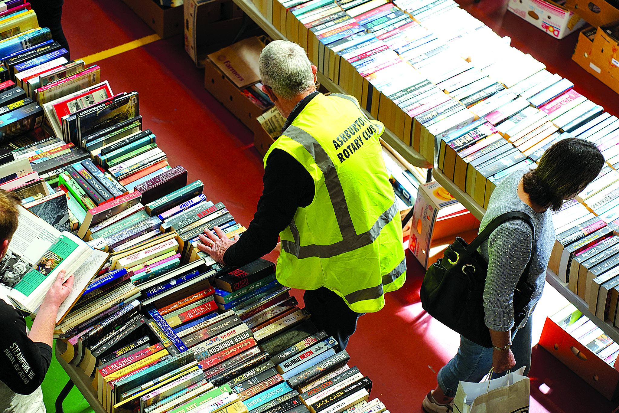 Bargains, books, and busy streets