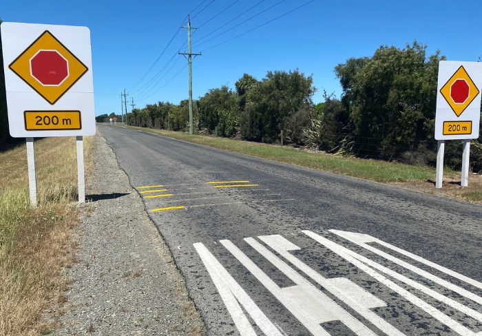 Rumble strips fail to slow drivers on rural road