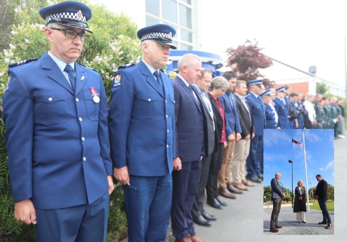 Ashburton honours slain police officer