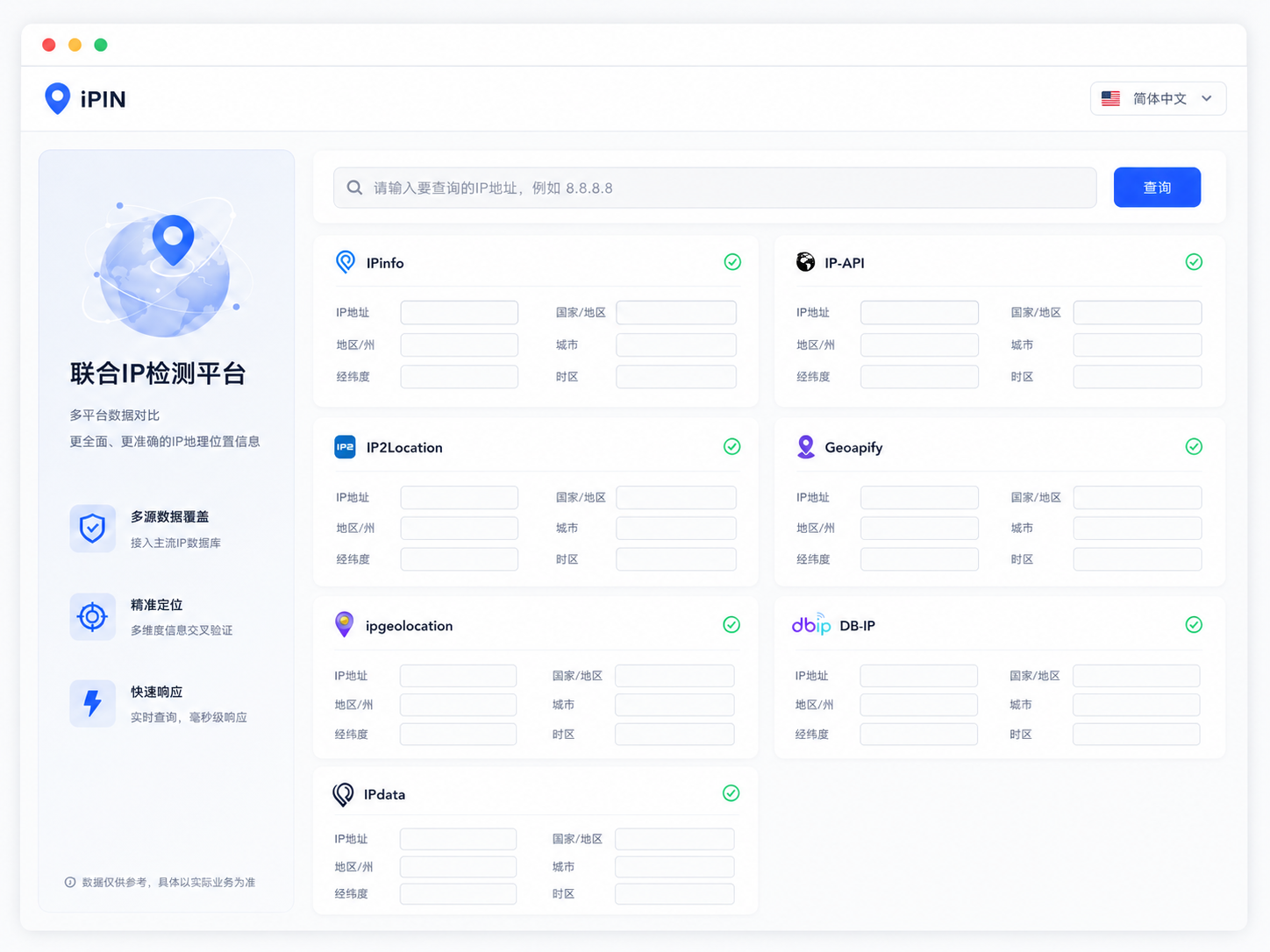 IPIN.IO 联合 IP 检测平台