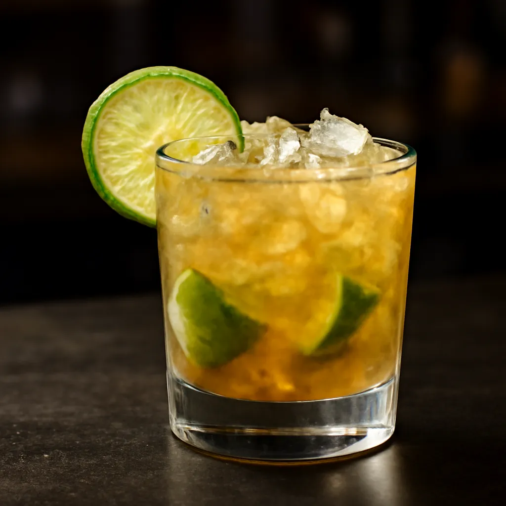 Bourbon Caipirinha