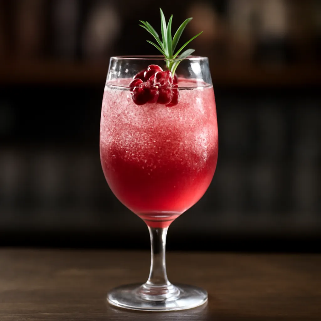 Prosecco and Cranberry