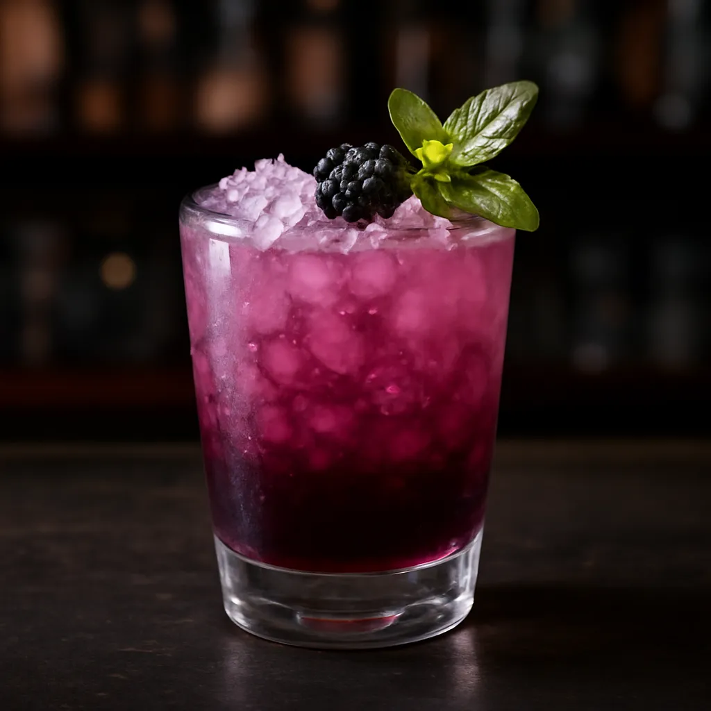 Gin Punch Blackberry