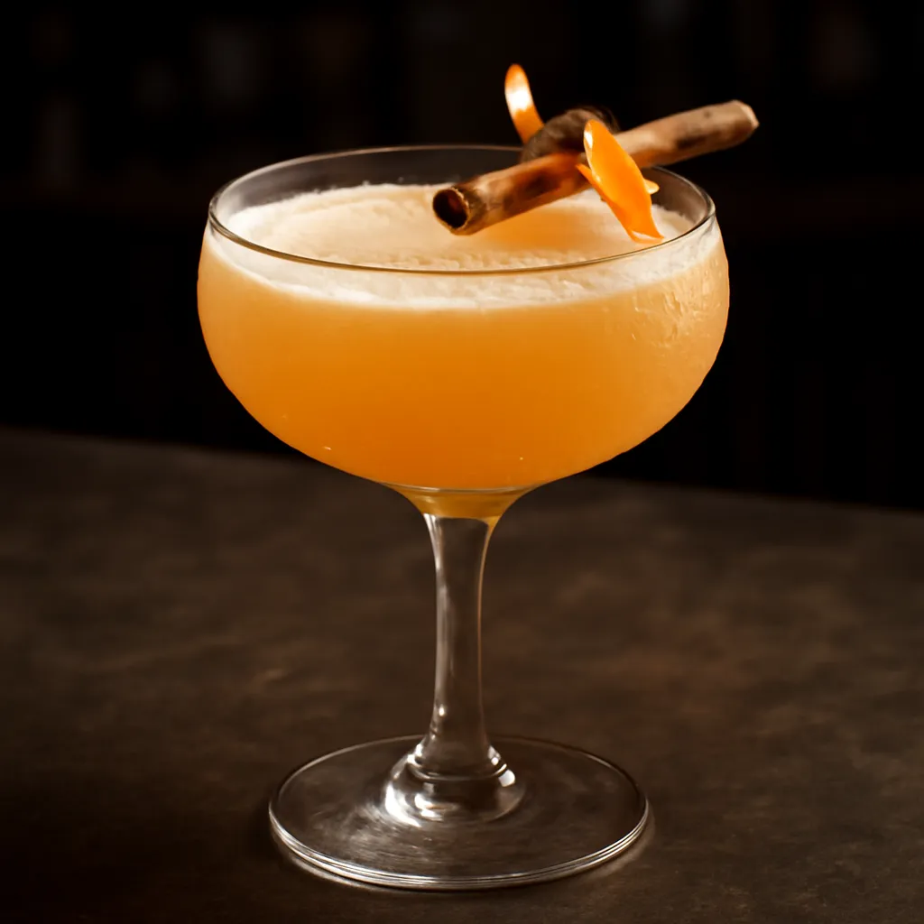 Scotch Smoky Cinnamon Sour