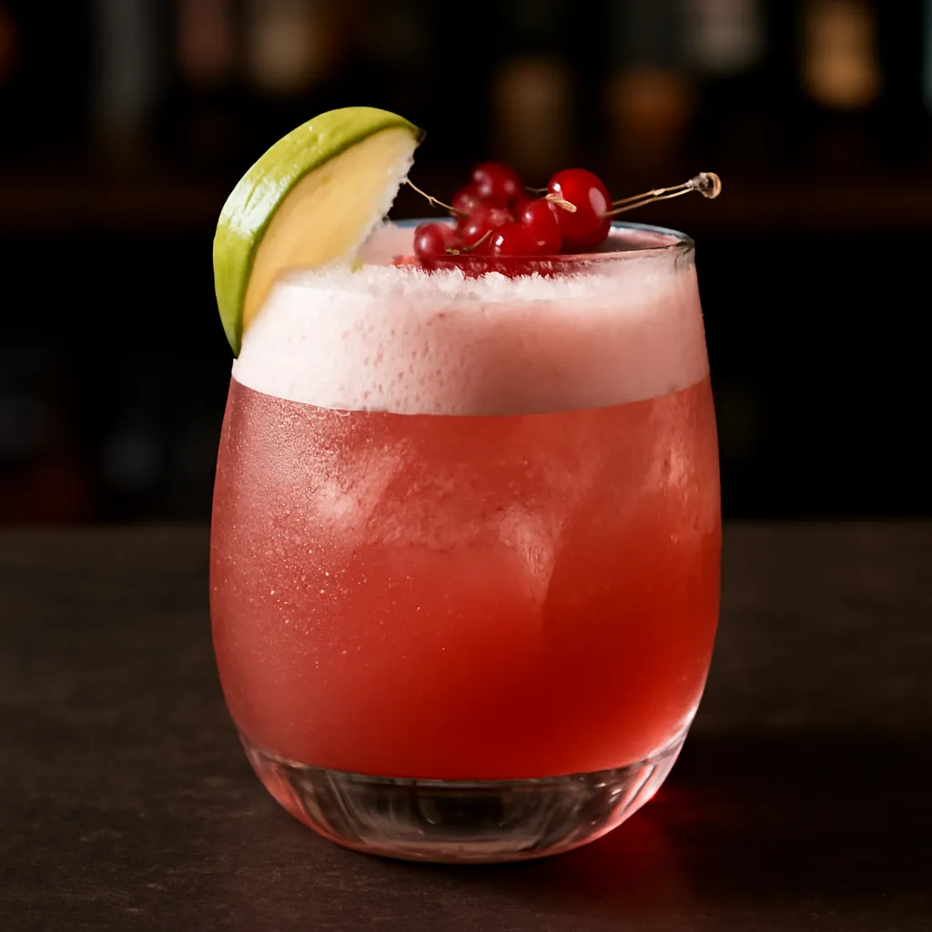 Sake Sour Pomegranate
