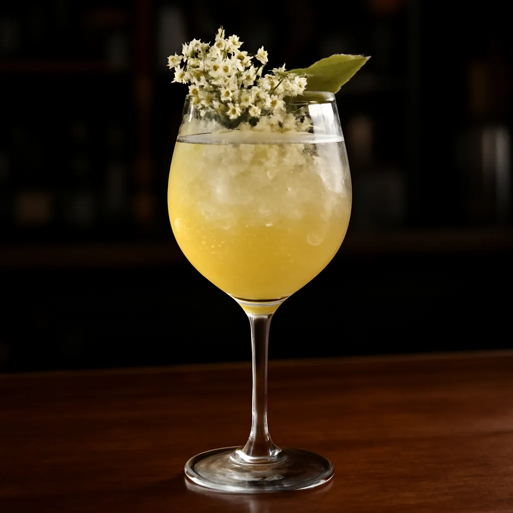 Elderflower Diamond Spritz